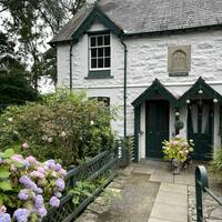 2 Clwt Cottages front view with path