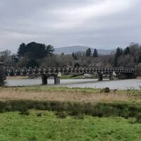 1 TAL Y CAFN TERRACE VIEW TO BRIDGE AND RIVER CONWY