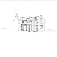 Cae Doeg rear elevation drawing zoomed out