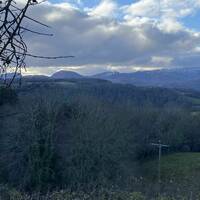 WINTERY view from Ty Pen Jan 2026